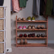 Household Essentials CedarFresh 4-Tier Cedar Shoe Rack