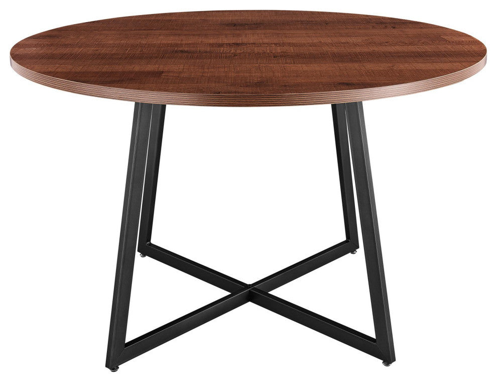Courtdale 48" Round Table, Gliese Brown