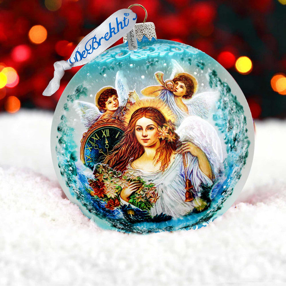 Christmas Angel Glass Ornament Limited Edition