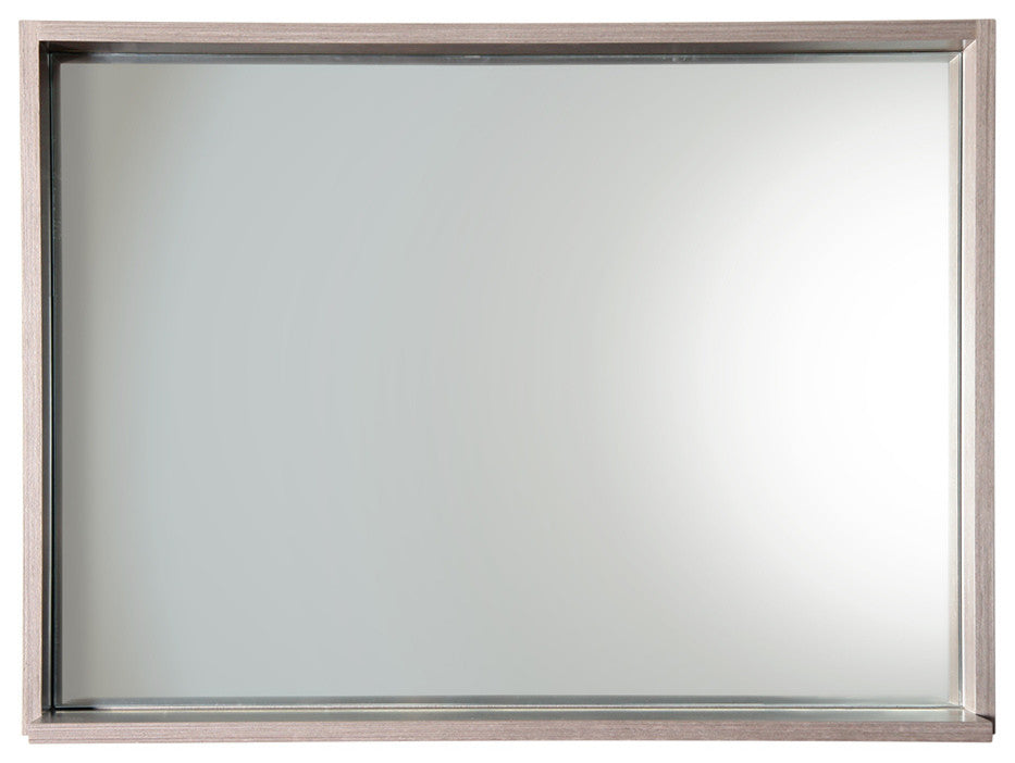 Fresca Allier 40" Gray Oak Mirror With Shelf