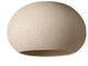CLAYLIGHT FLUSH MOUNT 12": Minimal Lighting | Ceramic Hanging Lamp, Dot Patten, Incandescent Bulb