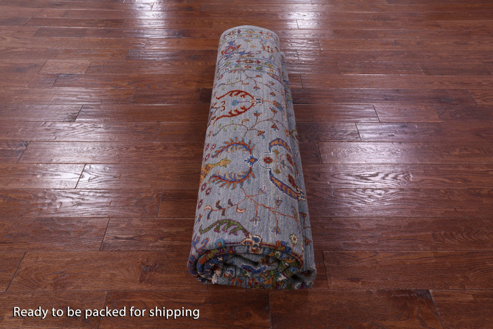 8' 3" X 10' 1" Hand Knotted Persian Tabriz Wool Rug Q10562