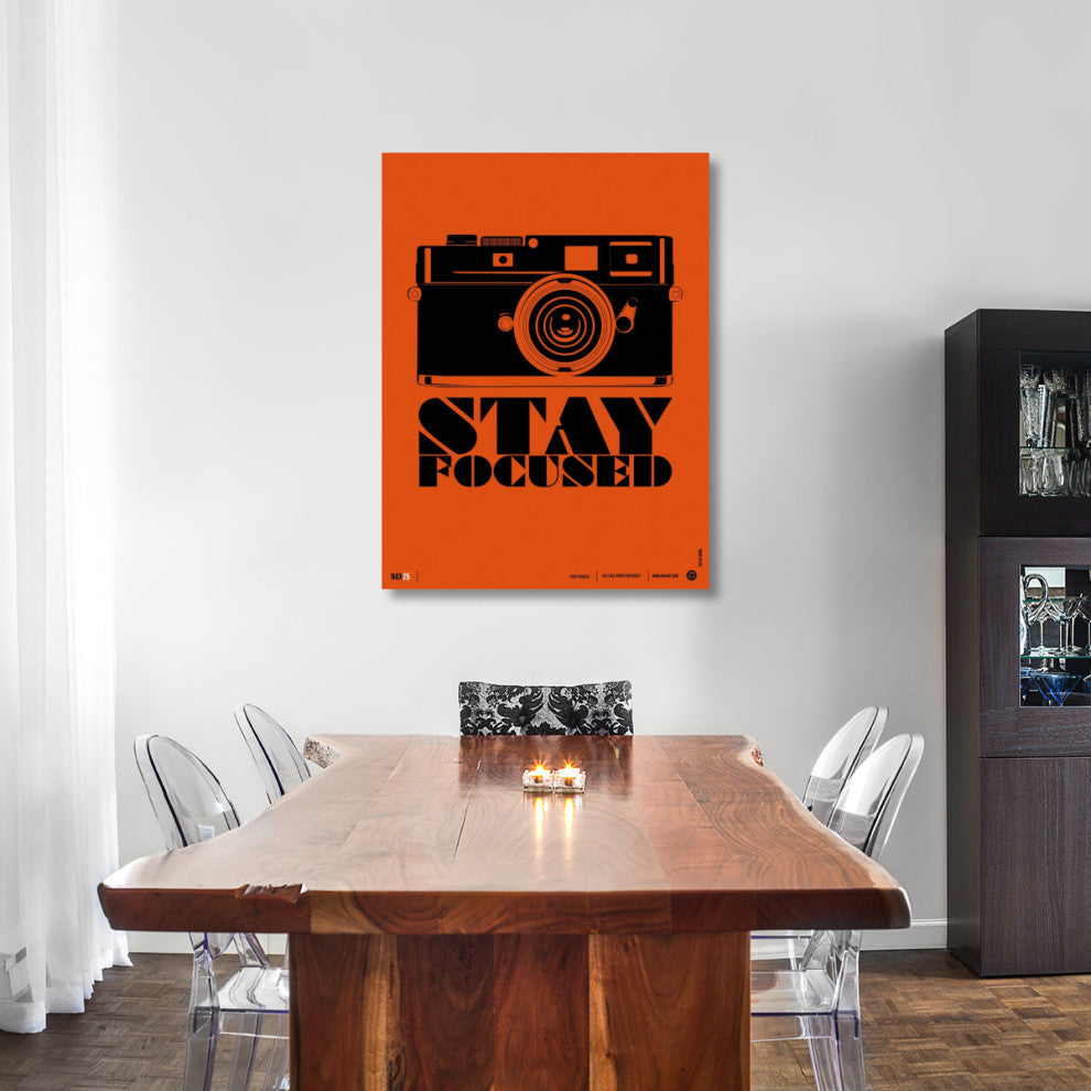 "Stay Focused" Poster Fine Art Print