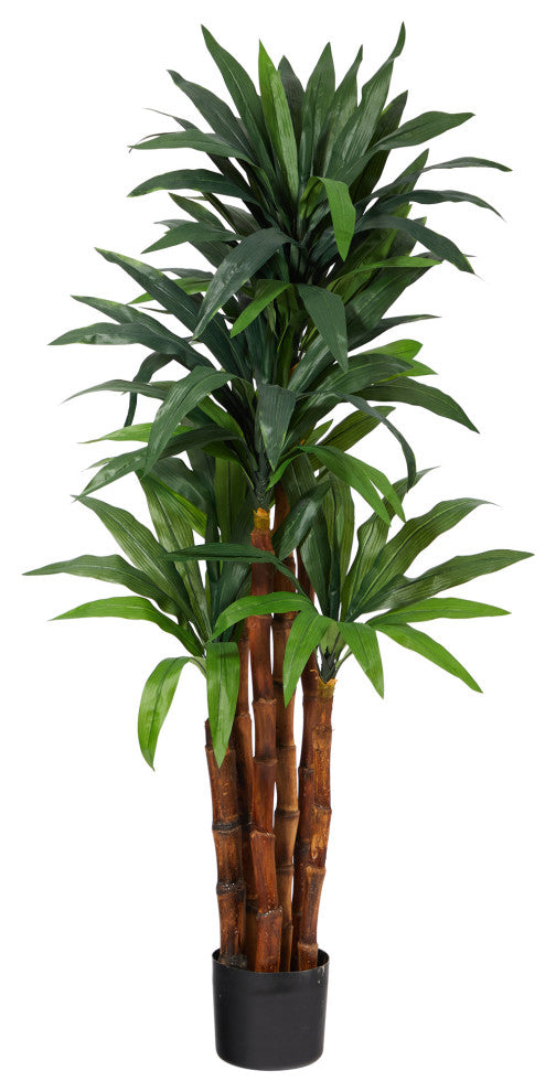 4.5' Dracaena Artificial Tree With Natural Trunk