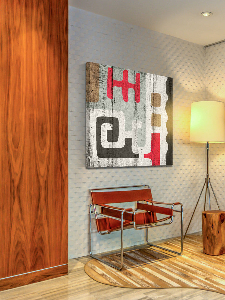 "Deco Rhapsody V" Painting Print on Canvas by Irena Orlov