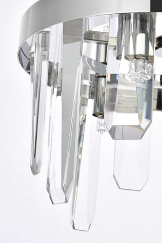 Modern Chrome 6-Light Pendant