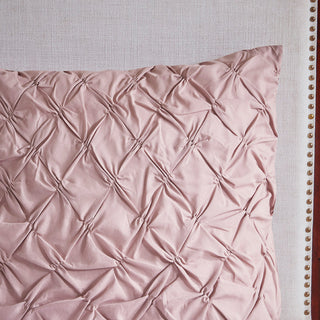 Madison Park Cassandra 8 Piece Cotton Printed Comforter Set in Blush