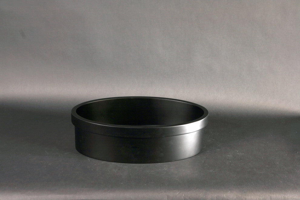 Vetro Vessel Sink, Black