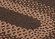 Colonial Mills Madison MD84 Roasted Brown Traditional Area Rug, Oval 3'x5'
