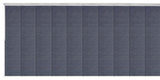 Azure 10-Panel Track Extendable Vertical Blinds 120-218"W