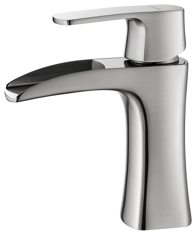Alessandra Single-Lever Vessel Bathroom Faucet, Brushed Nickel