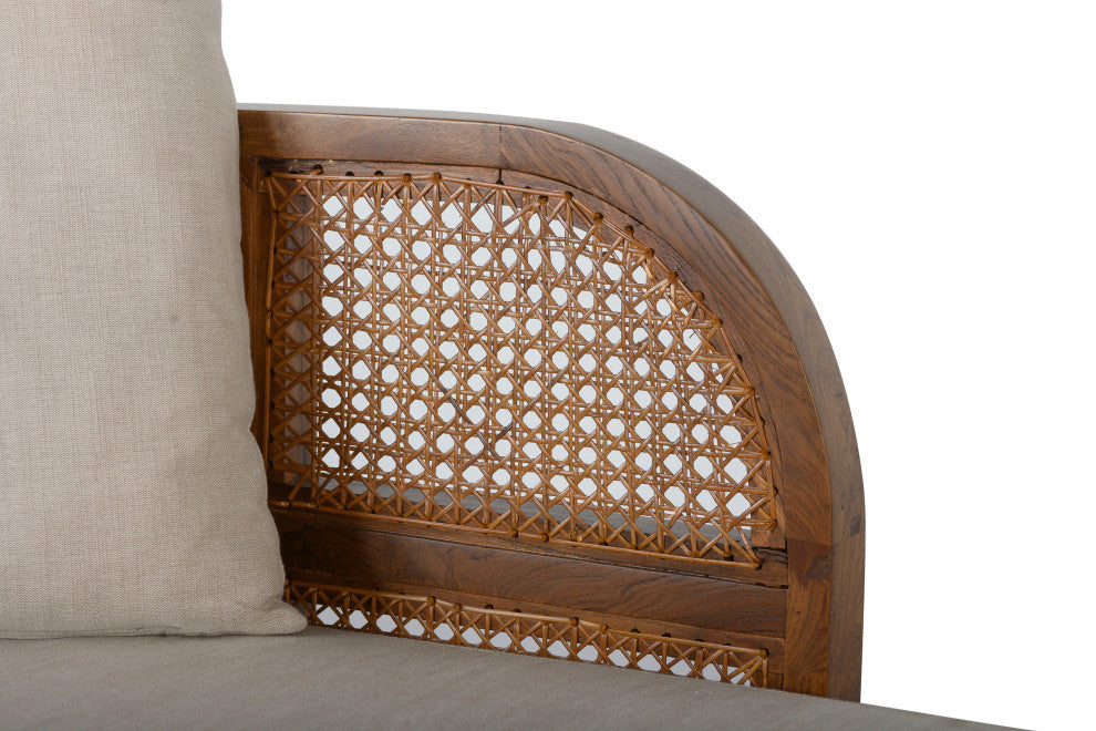 Nest Cane Recycled Teak Daybed