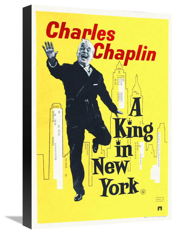 Charlie Chaplin, A King In New York, 1957, 15x22