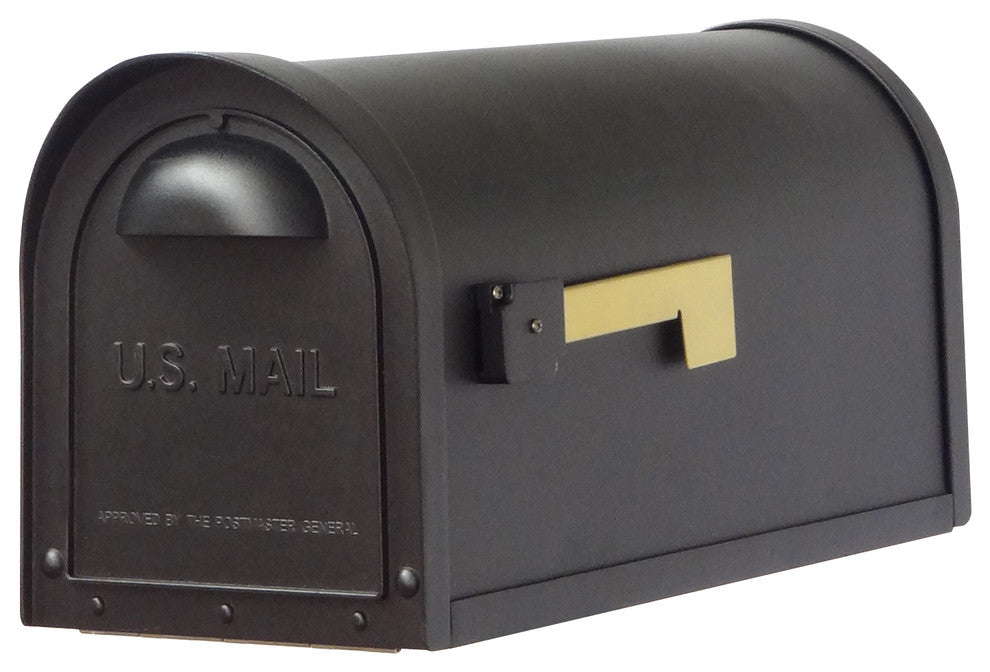 Classic Curbside Mailbox, Black