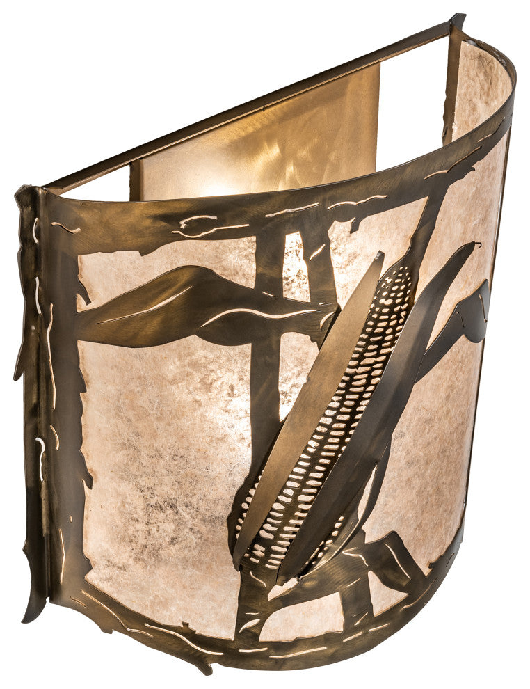 18 Wide Corn Wall Sconce
