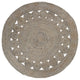 Surya Sundaze SDZ-1007 5' Round Rug, Taupe