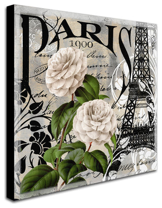 Color Bakery 'Paris Blanc II' Canvas Art, 18"x18"