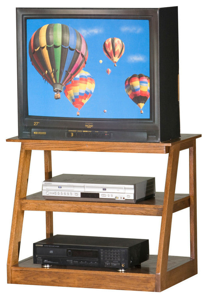 Eagle Furniture 30" Open TV Cart, Chocolate Mousse