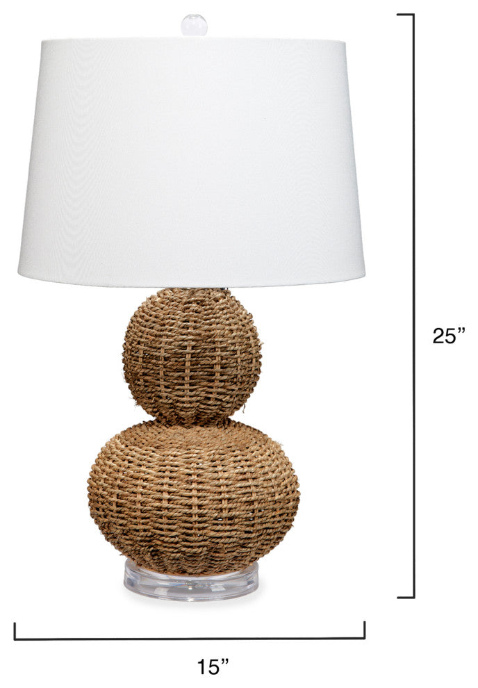 Sebastian Seagrass Table Lamp