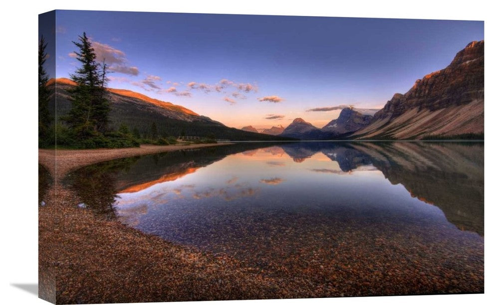"Reflection" Stretched Canvas Giclee by Amnon Eichelberg, 22x15"