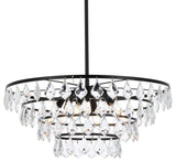 Evan 24" Pendant, Black