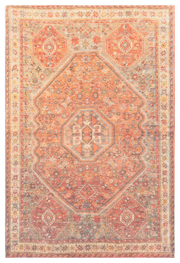 Surya Unique UNQ-2311 7'6"x9'6" Rug, Burnt Orange/Gray/Orange/Yellow/Ivory/Sage