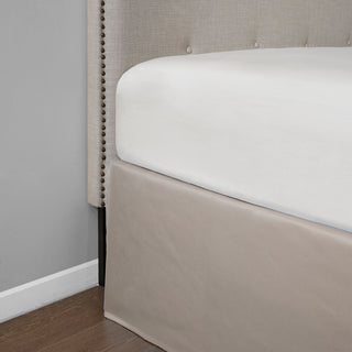 Madison Park Simple Fit Wrap Around Adjustable Bedskirt, Khaki