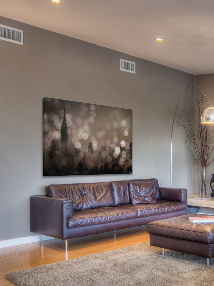 "NY Sleeping" Fine Art Canvas Print, 60"x40"