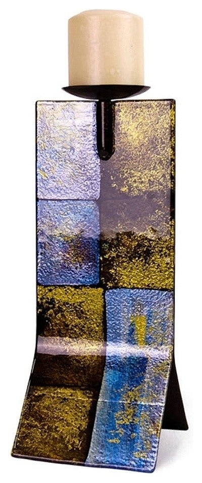 Abstract Squares Freestanding Candleholder