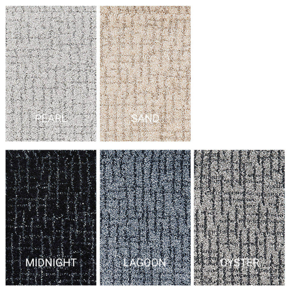 Lake Powell Contemporary Area Rug | Stylish Indoor Carpet for Modern Spaces, Lagoon, 4'x6'