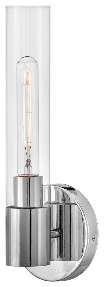 Lark 85400 Shea 15" Tall Vertical Bathroom Sconce - Chrome