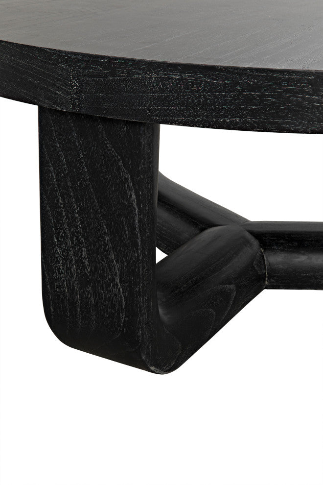 NOIR Furniture - Joel Coffee Table, Cinder Black - GTAB1042CB