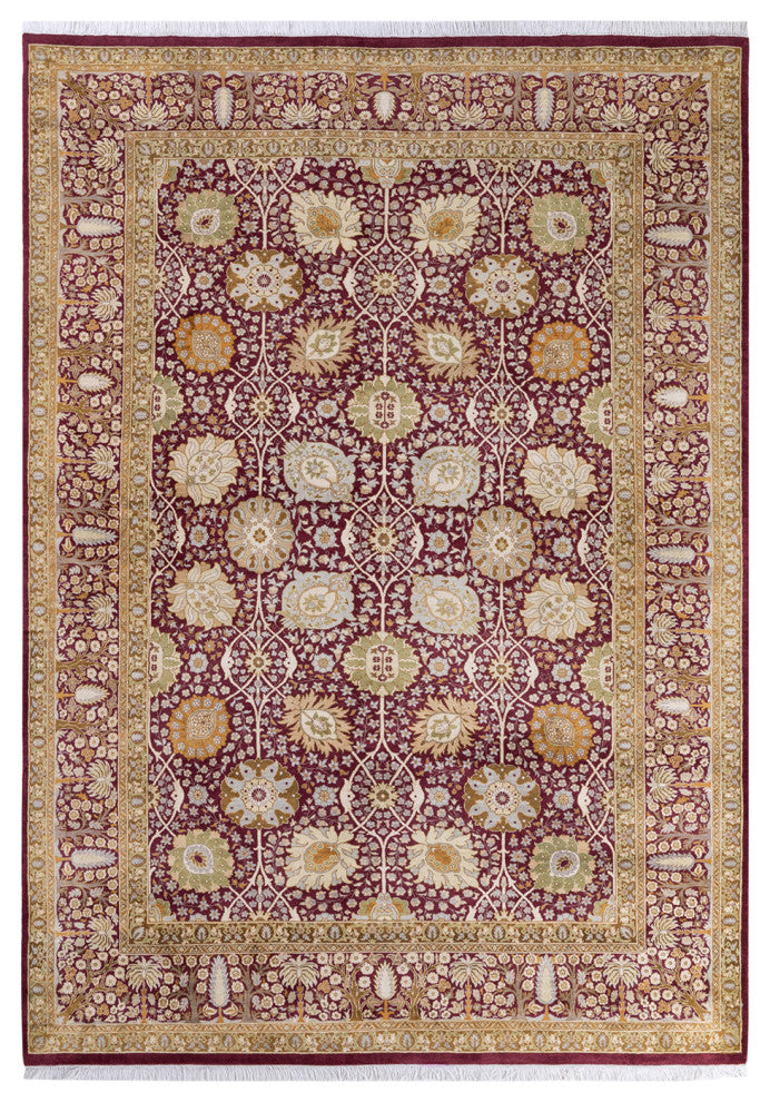 MOGUL, Hand Knotted Area Rug 8' 8" X 6' 1"