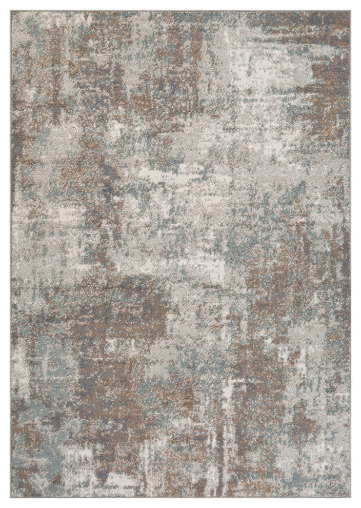 Alpine Bella Area Rug, Brown, 7'10" x 10'2", Abstract