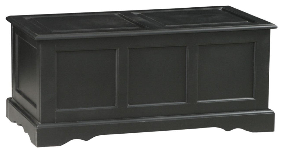 Camden Blanket Chest, Antique Black