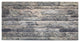 Faux Brick 3D Wall Panels, Light Gray, Set of 10, Covers 53 sq ft