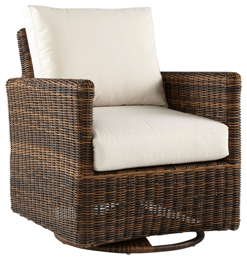 Del Ray Swivel Glider, Cornsilk