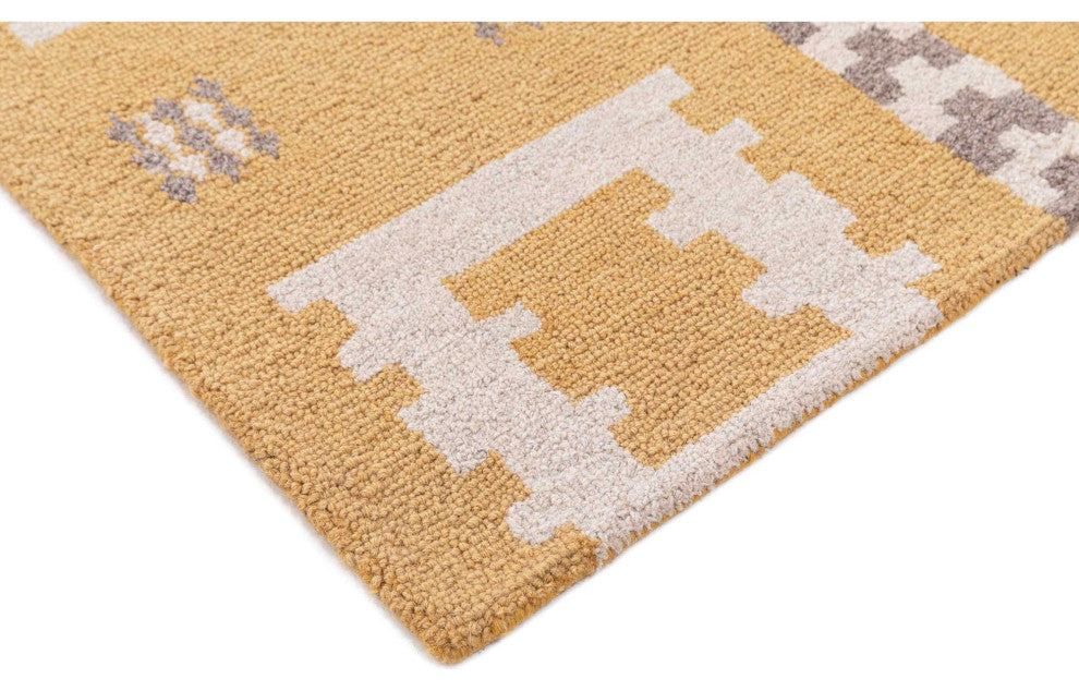 Freya Freya Area Rug, Gold, 5'x8'
