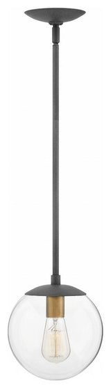 Warby Pendant, Aged Zinc