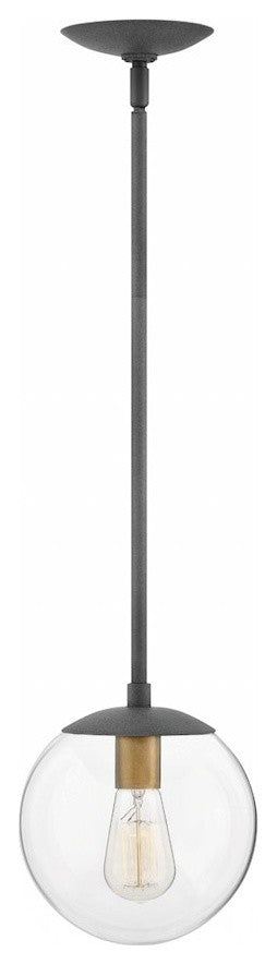 Warby Pendant, Aged Zinc