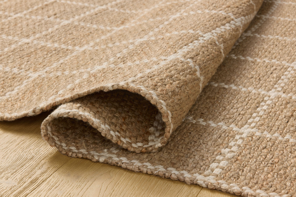 Chris Loves Julia x Loloi Fletcher Natural / Ivory 5''-0" x 7''-6" Area Rug