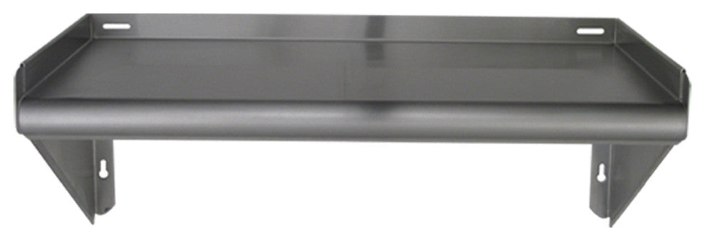 Culinary Equipment Knock Down Stainless Steel Wall Mount Shelf, Stainless Steel