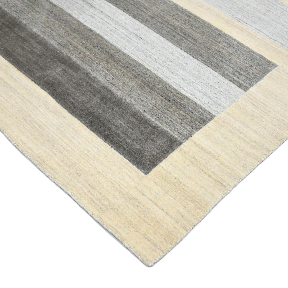 Blend Rutland Area Rug, Cream, 4' x 6', Striped