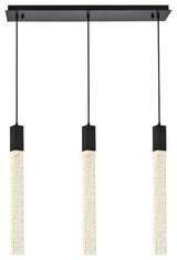 Wade 3-Light Pendant, Black