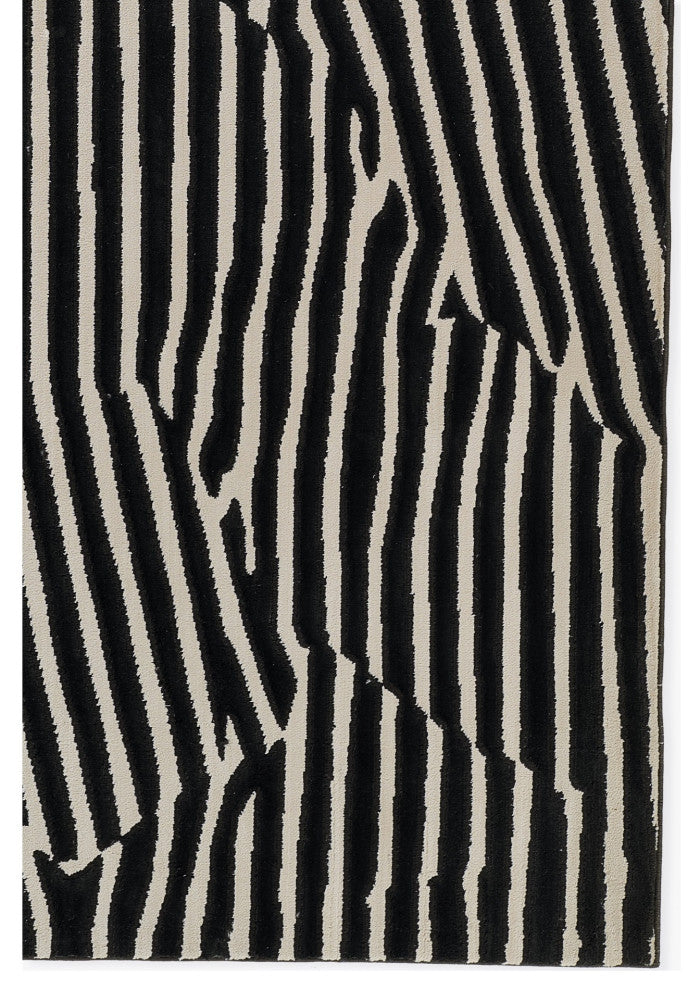 Momeni Xander XAN-2 Rug, Black, 2'3"x7'6" Runner