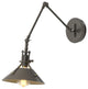 Henry Sconce, Dark Smoke Finish, Dark Smoke Accents