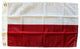 Poland, 12"x18" Nylon Flag, Plain