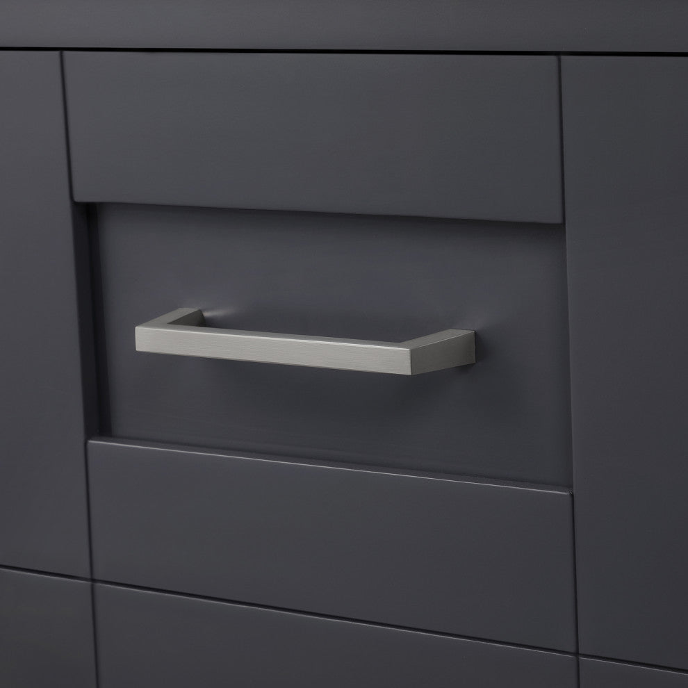 OVE Decors Tahoe Vanity, Dark Charcoal, 48"