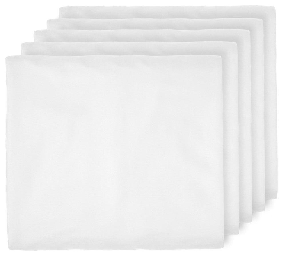 Bare Home Microfiber Fitted Sheets - Set of 5, White, Twin