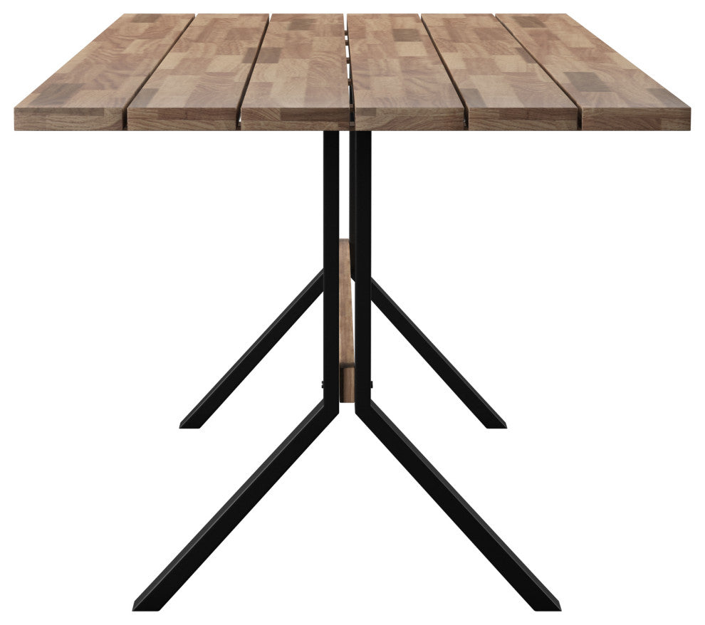Acre Slatted Outdoor Dining Table